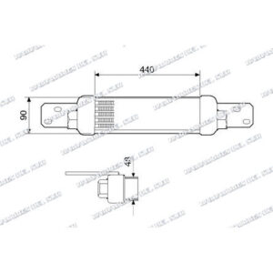 RAD.ACEITE M.BENZ LS 1938/1935/1634/2638 CAJA VEL.