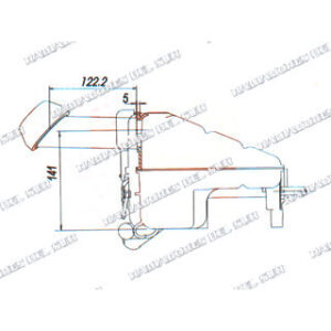 TANQUE EXPAN.M.BENZ 1938-S FRONTAL