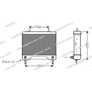RAD.ACEITE M.BENZ W124 E-CLASS 300TD 93/