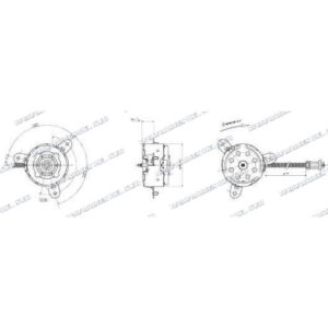MOTOR ELECTROV.VW POLO 99 10T20 (CH. DER) "VALEO"