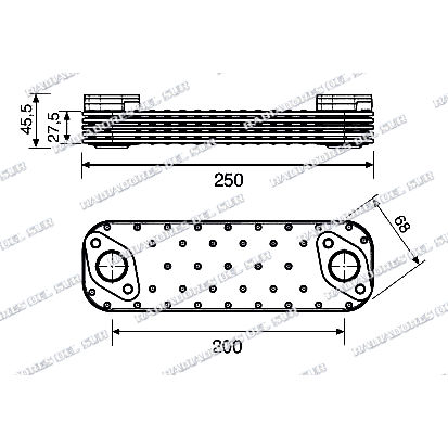 RAD.ACEITE VW MOTOR MWM WORKER/CONTELLATION/F12000 - Imagen 2
