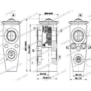 VALVULA EXPANS.CHEVR.AGILE
