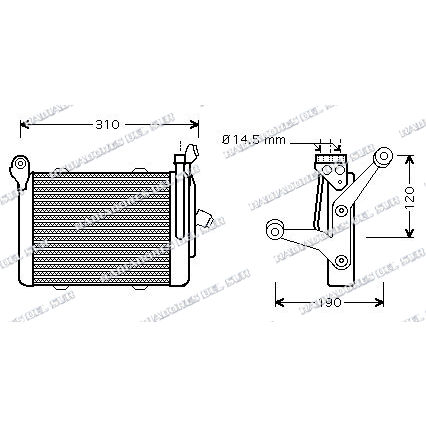 RAD.ACEITE BMW 525/540/725 (E39/E38)