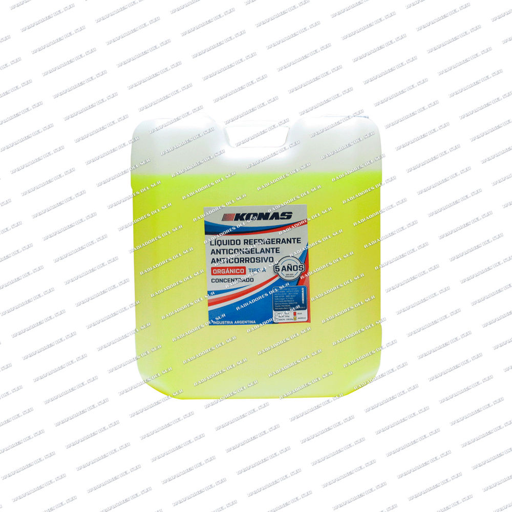 LIQ.REFRIG.ORGANICO AMARILLO 100% 20 LT "KONAS"