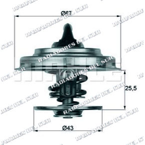 TERMOSTATO M.BENZ PESADO VARIOS - 83°c